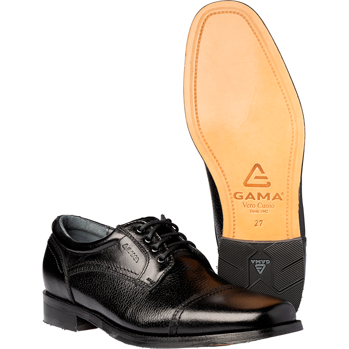 R 457 negro suela cuero