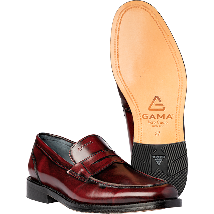 R 531 camaleon vino suela cuero